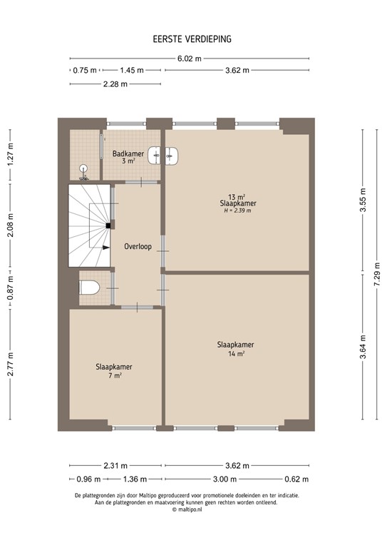 mediumsize floorplan